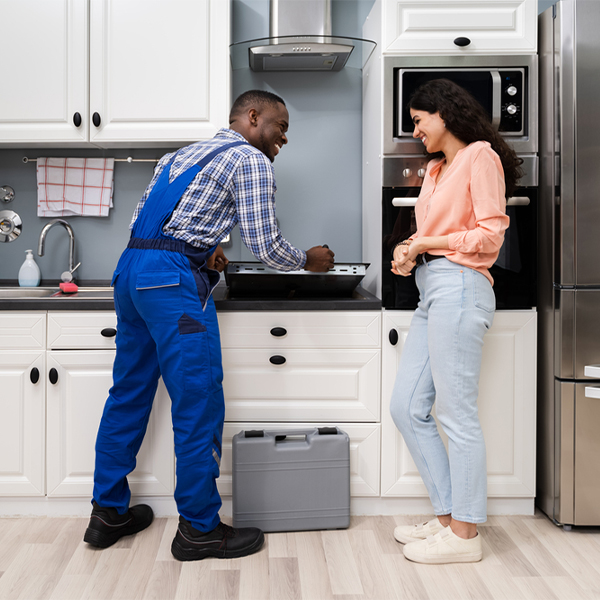 can you provide an estimate for cooktop repair before beginning any work in Prunedale California